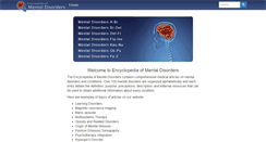 Desktop Screenshot of minddisorders.com